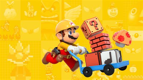 Super Mario Maker Wallpapers Hd Wallpapers Id 16845