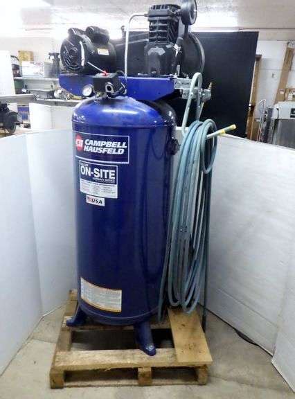 Campbell Hausfeld 60 Gallon Compressor 240v 15a 60hz 1ph 135 Psi