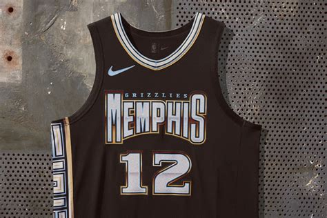 Memphis Grizzlies 2223 City Edition Uniform For The M