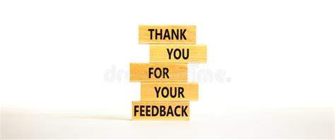 Thank You For Feedback Symbol Concept Words Thank You For Your