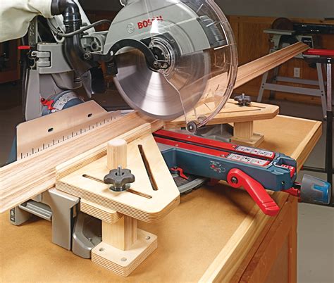 Outrigger Miter Saw Clamps Woodsmith