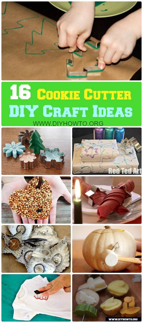 Printable 3.5 by 5 inch cards made to attach a diy cookie decorating kit. 16 DIY Cookie Cutter Craft Ideas Picture Instructions