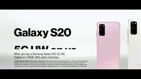 Verizon Unlimited Tv Commercial Mix And Match 20 Samsung Galaxy S20