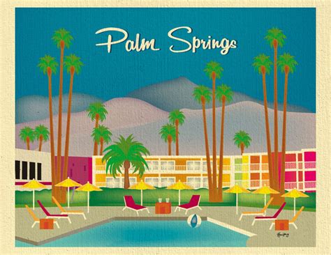 palm springs art print skyline palm srings retro wall decor etsy uk palm springs art palm