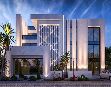 Private Villa In Kuwait City New Classic On Behance Architecture
