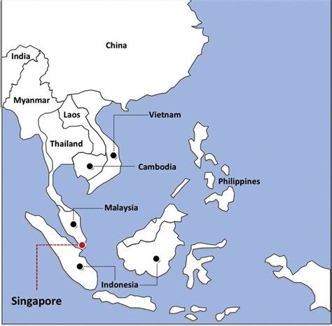 Map Of Southeast Asia Download Scientific Diagram