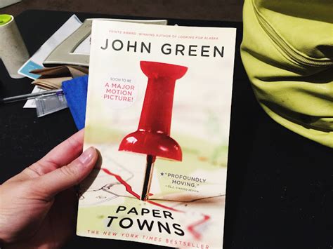 Book Review Paper Towns By John Green A Paper Arrow