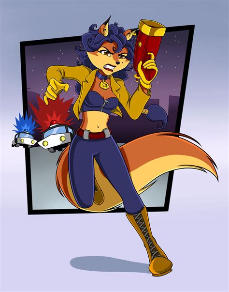 Carmelita Fox You Cant Escape Me Raccoon By Sofie Spangenberg On