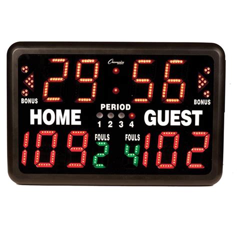 Champion Sports Chst90 Electronic Scoreboard Multi Sport In 2022