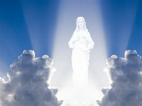 Jesus In The Heaven With Images Jesus Pictures Angels In Heaven
