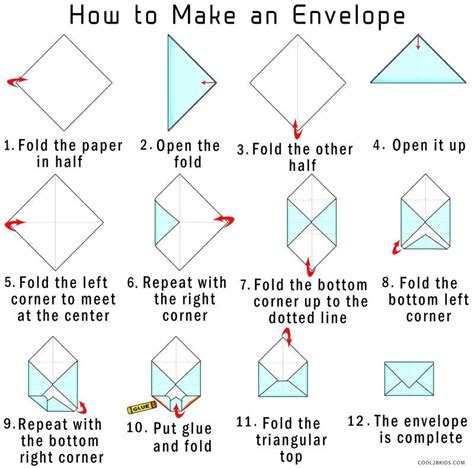 How To Make Your Own Origami Envelope From Paper On Origami With Money