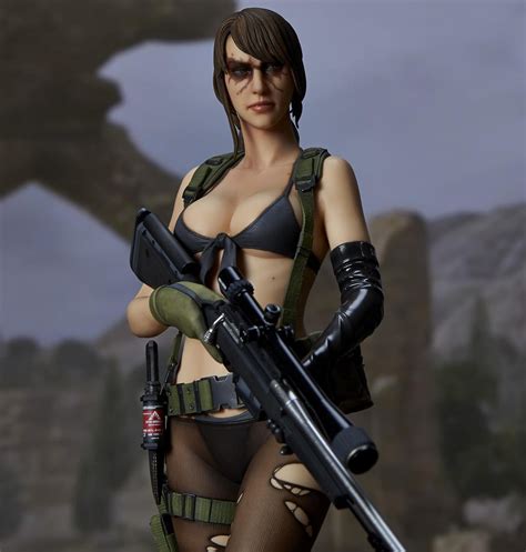 Metal Gear Solid V The Phantom Pain Quiet 16 Statue At Mighty Ape