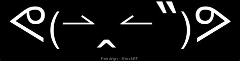 Free Angry Text Emoticon Free Text And Ascii Emoticons