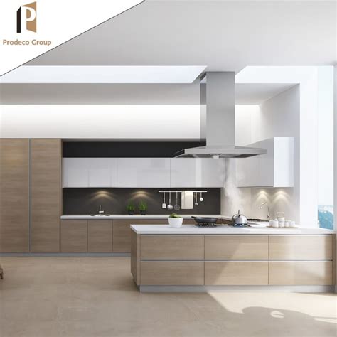 When renovating a kitchen, you need to think about whether you want custom. Best Sale Laminate RTA Kitchen Cabinet Prefabricated ...