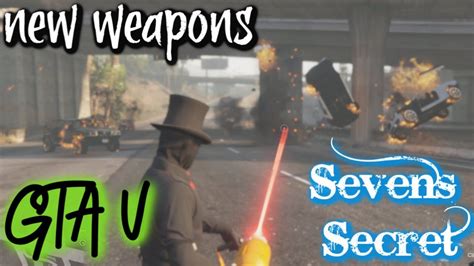 Gta V Testing The New Weapons Widowmaker And Unholy Hellbringer Youtube