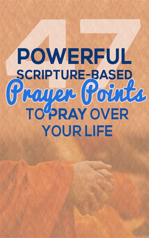 47 Powerful And Effective Prayer Points With Bible Verses Elijah Notes