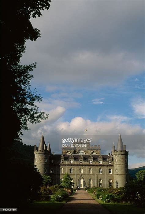 Neo Gothic Style Inveraray Castle Scotland United Kingdom 18th