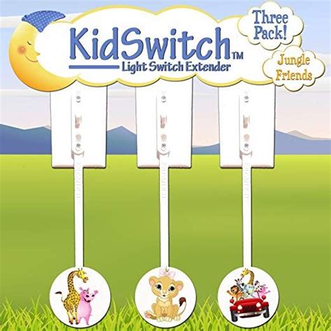 Kidswitch Light Switch Extender My Jungle Friends 3 Pack Review