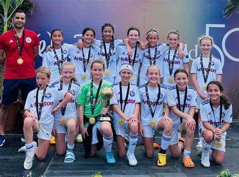 2011 Girls Pre Academy Wins Disney Junior Soccer Showcase Arlington