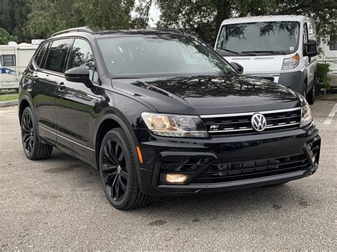 New Volkswagen Tiguan Se R Line Black D Sport Utility In Fort