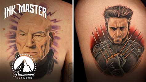Ink master is one the most popular competitive shows around, with plenty of fans who are inked and plenty who aren't. Best Tattoos of Ink Master (Season 4) | X-Men Tattoos ft ...