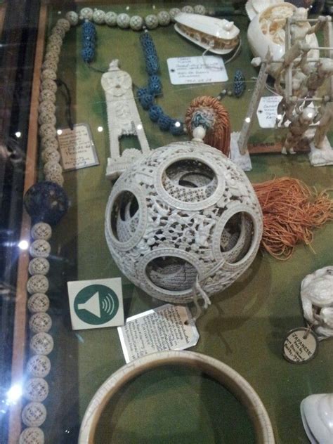 Chinese Ivory Puzzle Ball Pitt Rivers Museum Oxford I Love This