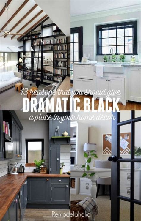 Decorating With Black 13 Ways To Use Dark Colors In Your