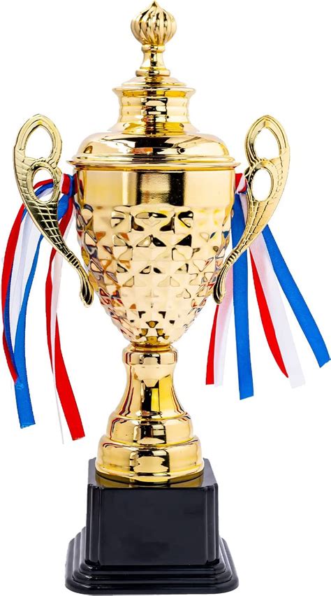 Large Trophy Cup 35cm Gold Match Trophy For Custom Trophy Keepsake