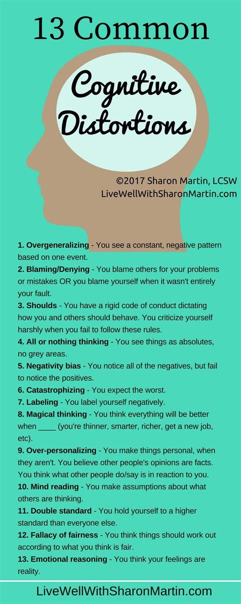 The 25 Best Cognitive Distortions Ideas On Pinterest