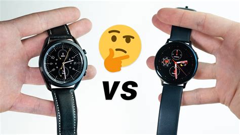 galaxy watch 3 vs galaxy watch active 2 ⌚ samsung który wybrać 🤔 youtube