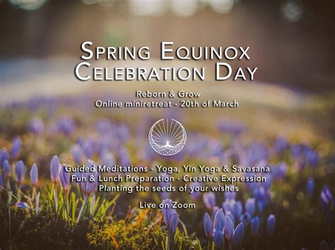 Spring Equinox Celebration Day Online Reborn And Grow The Drunken