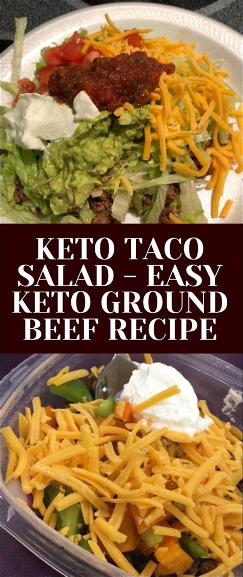 Find healthy, delicious diabetic beef recipes, from the food and nutrition experts at eatingwell. KETO TACO SALAD - EASY KETO GROUND BEEF RECIPE | Keto taco ...