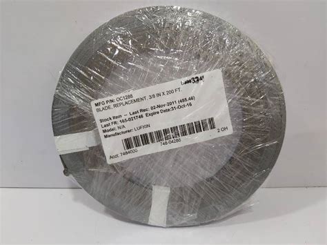 Lufkin Oc1288 38 In 200ft Chrome Clad Tape Refill S N Ship Spares