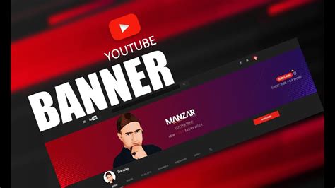 Youtube Channel Customization Youtube Banner And Logo Design In Canva