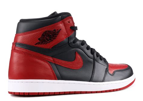 Jumpstarting the greatest sneaker legacy of all time was the air jordan 1 black/red aka bred. the shoe was worn by michael jordan during his 1985 rookie campaign and immediately became a game changer. Air Jordan 1 Retro High OG 'Banned' 'Bred' 2016 release ...