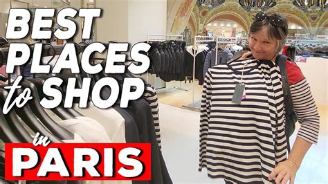 10 Best Places For Shopping In Paris Youtube