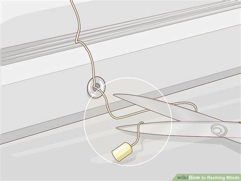 How To Restring Blinds With Pictures Wikihow