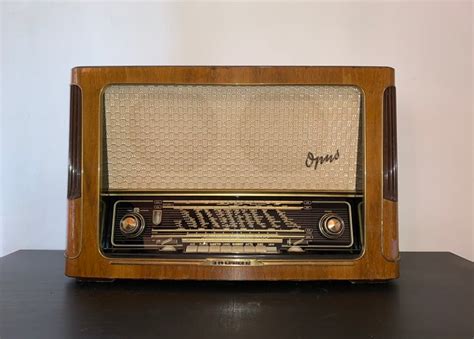 Hi Fi Valve Radio Telefunken Opus 6 From 1956 Overhauled Catawiki