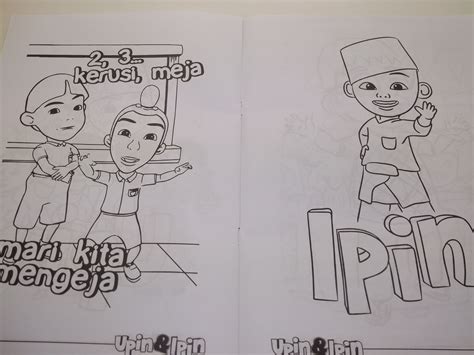 Jangan lupa sertakan penutup atap (genteng) yang akan kamu beli. 40+ Trend Terbaru Gambar Sketsa Kartun Belajar Mewarnai Anak Anak Upin Dan Ipin - Tea And Lead