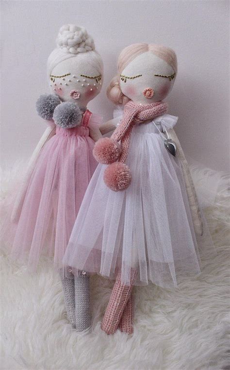 Kamozina ♥ Handcrafted Heirloom Cloth Dolls Rag Doll Pattern Doll