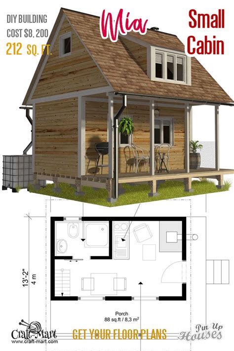 18 Small Cabin House Floor Plans Top Ideas