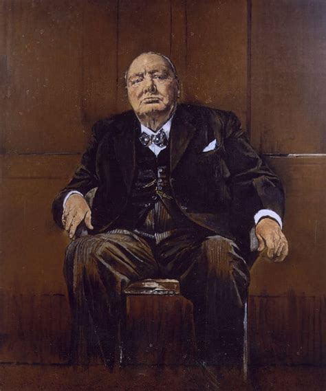 Secret Of Winston Churchills Unpopular Sutherland Portrait Revealed