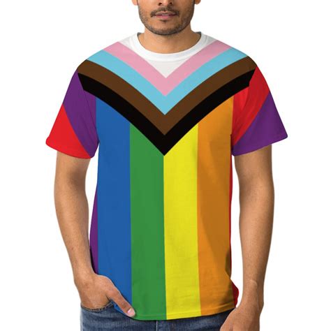 progressive pride flag lgbtq tshirt pride flag shirt etsy