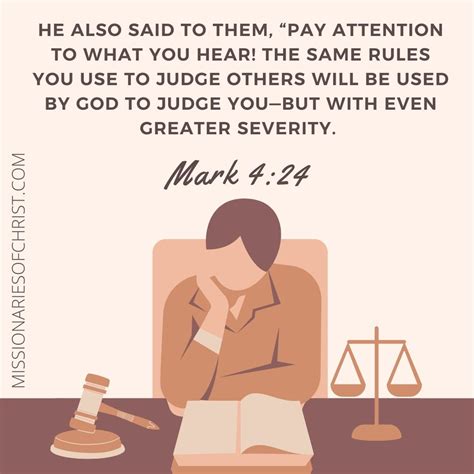 Bible Verses About Judging Others Missionaries Of Christ Catholic