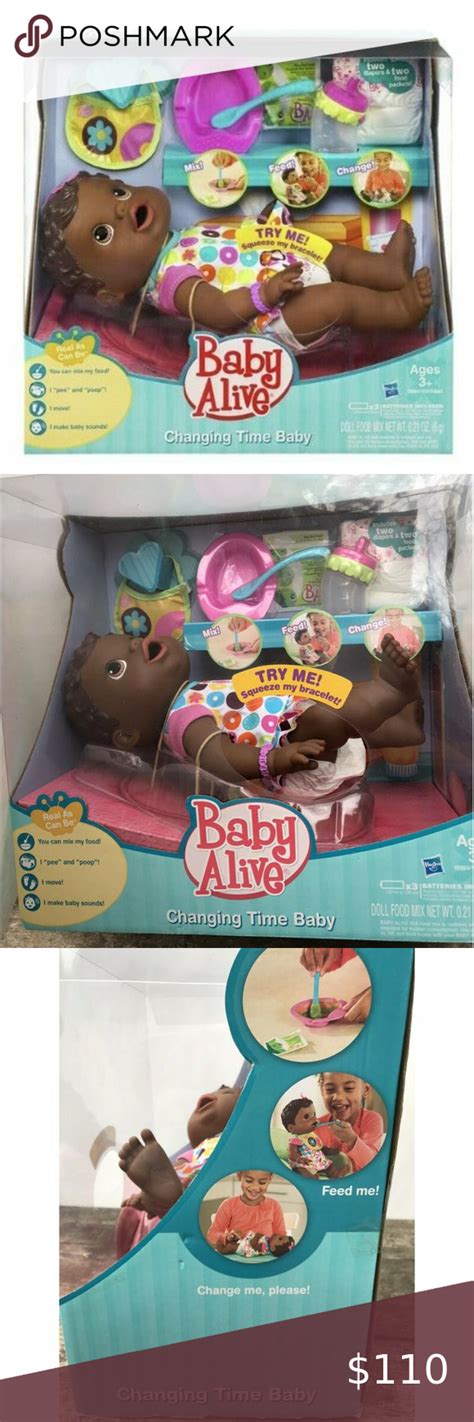 Baby Alive Changing Time Doll Drinks Wets Interact Baby Alive Baby