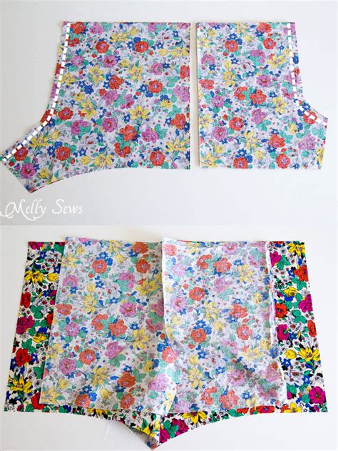 Sew Pajama Shorts Easy Project With Free Pattern Melly Sews