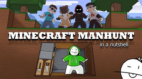 Minecraft Manhunt In A Nutshell Original Animation Youtube