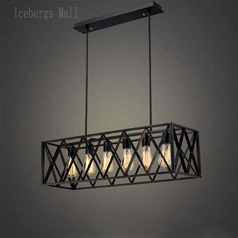 Page Titlevintage Wrought Iron Pendant Light Industrial Edison Lamp