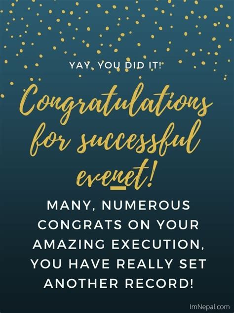 Writing A Congratulations Message For A Successful Event In 5 Steps