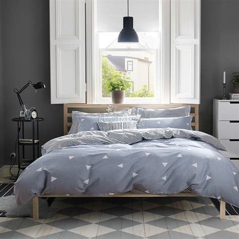 See more ideas about ikea bed, ikea bed hack, ikea. Details about Grey Quilt/Doona/Duvet Cover Set Single ...